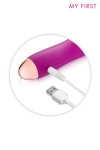 Vibromasseur rechargeable Giggle rose - My First Vibromasseur rechargeable Giggle rose - My First