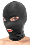 Cagoule BDSM 3 ouvertures - Fetish Tentation Cagoule BDSM 3 ouvertures - Fetish Tentation