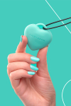 Stimulateur pendentif PleasureStone vert - FairyGasm