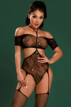Combinaison sexy noire - J Lingerie